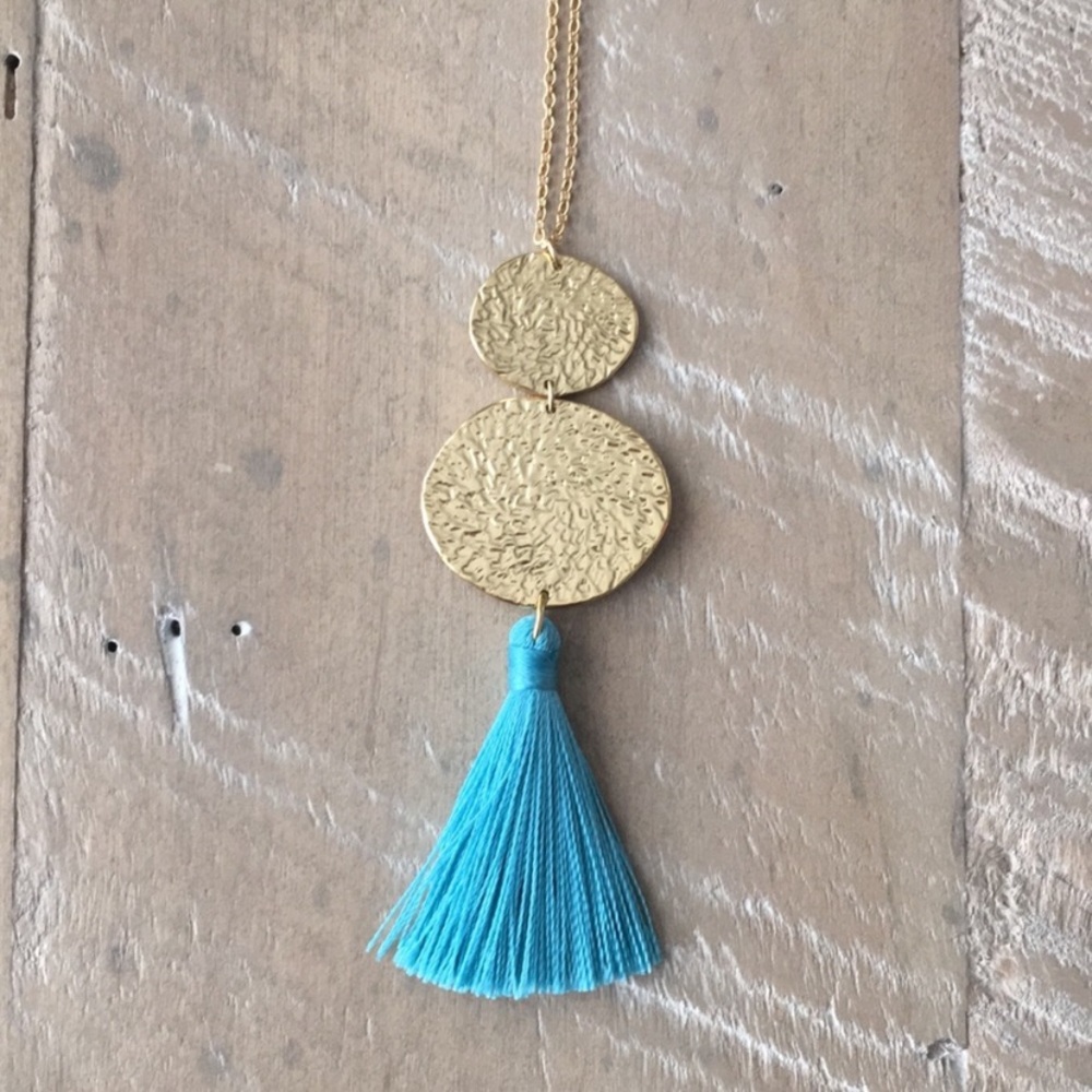 Gorjana Phoenix Tassel Necklace NWOT